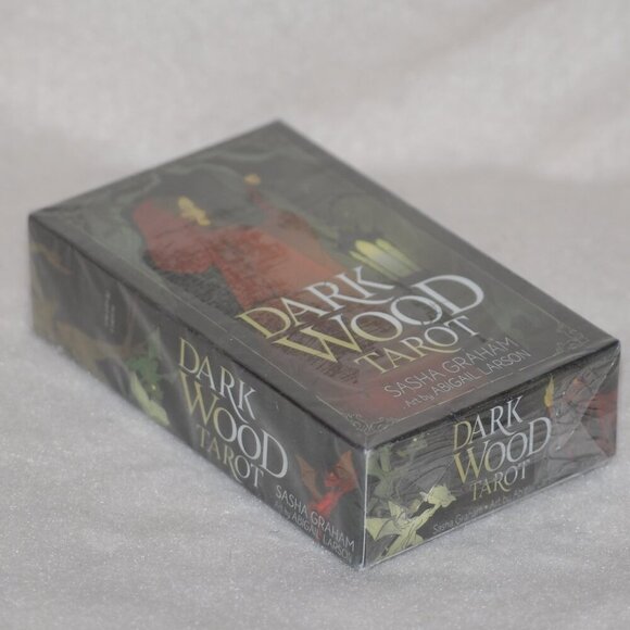 NWT Dark Wood Tarot by Sasha Graham Rider Waite Smith Style Tarot Cards Deck - Picture 4 of 4
